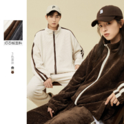太平鸟 BWBCC440687 男女同款绞花运动夹克