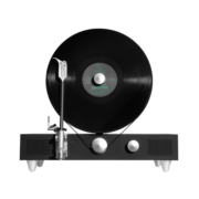 gramovox 格莱美黑胶唱片机竖立式留声机黑胶LP复古唱片机蓝牙唱机音箱 60周年纪念版 曜石黑