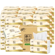清风 抽纸原木纯品 3层100抽30包*3件