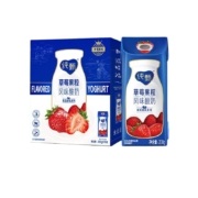 需入会:纯甄 常温风味酸奶 草莓味200g*10盒*3件