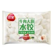 三全 牛肉大葱灌汤水饺 450g*10袋（专区任选10件）