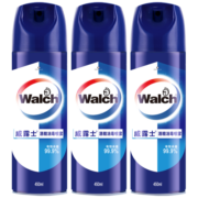 威露士消毒酒精喷雾450ml*3瓶 鞋子除臭喷雾衣物杀菌去味消毒液 30秒快速杀菌