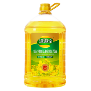道道全低芥酸压榨菜籽油5L 一级压榨菜籽油 芥花油 芥酸含量＜1%