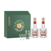 WULIANGYE 五粮液 五粮春菁萃风雅礼盒52度浓香型白酒 500ml*2 礼盒装