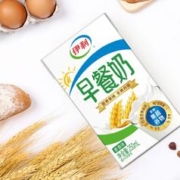 聚划算53.9 250ml*32盒伊利早餐奶麦香味