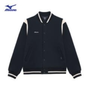 Mizuno 美津浓 23复古棒球风格针织夹克HERITAGE系列