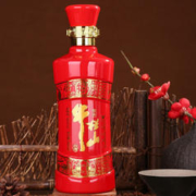 牛栏山 鸿运老酒 浓香型白酒 52度 500ml*6瓶 整箱装 年货送礼