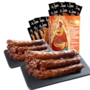 周黑鸭 手撕整根麻辣甜香辣味 礼盒装520g