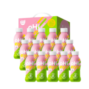 味动力（werdery）噢嗨哟乳酸菌风味饮品清爽型蜜桃味饮料288ml*15瓶节日礼盒装