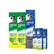 京东百亿补贴：DARLIE好来(原黑人) 薄荷竹炭牙膏套装420g 清新口气 去渍亮白