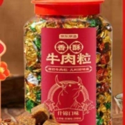 京东京造 香酥牛肉粒 268g罐