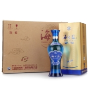 再降价、微信小程序、预售：洋河 海之蓝  浓香型白酒 42度 480ml*6瓶 整箱装
