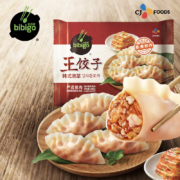 plus会员、概率劵：必品阁（bibigo）王饺子 韩式泡菜840g 约24只*4件