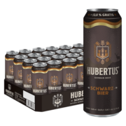 狩猎神（Hubertus）黑啤酒568ml*24听 整箱装 德国原装进口
