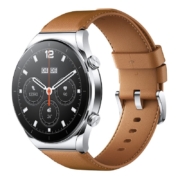 需抢券、京东百亿补贴：Xiaomi 小米 Watch S 1 运动智能手表 流光银+棕皮表单