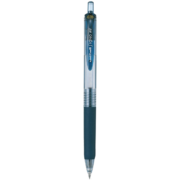 三菱（Uni）UMN-138彩色中性笔 0.38mm按动双珠啫喱笔财务用耐水耐光(替芯UMR-83) 蓝黑色
