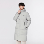 聚划算百亿补贴：波司登 情侣中长款连帽羽绒服 三款可选