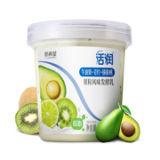 新希望 低脂活润大果粒牛油果+青柠+猕猴桃370g*2 酸奶酸牛奶