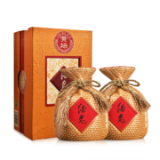 京东百亿补贴：酒鬼酒 黄坛 52度468ml 双瓶装  白酒酒鬼酒