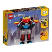 LEGO 乐高 31124创意三合一系超级机器人小孩 儿童益智积木玩具新品