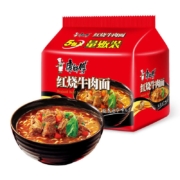 PLUS会员：康师傅 方便面 经典红烧牛肉面85g*5袋