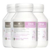 佰澳朗德 bio isand佰澳朗德dha孕妇专用bio澳洲海藻油孕妇dha哺乳期孕期*3