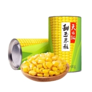 plus会员:天山红 玉米粒 轻食伴侣甜玉米粒罐头 开罐即食410*2罐