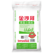 金沙河麦香小麦粉 中筋面粉 馒头面条 饺子中式面点通用面粉 25KG