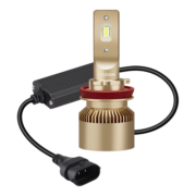 欧司朗（OSRAM）汽车LED大灯夜驰者H8/H9/H11/H16 一对 【6000K超亮】12V/25W