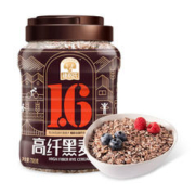 plus会员：穗格氏（SHEGURZ）高纤黑麦片700g罐装 *4件