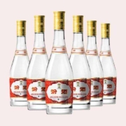 微信小程序、再降价：汾酒 53度黄盖玻汾清香型白酒 475ml*6瓶