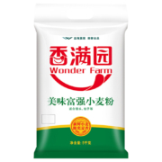 Plus会员，概率券:香满园 面粉 中筋粉 美味富强小麦粉 5kg*5件