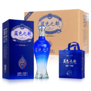蓝色之都 洋河镇  52度浓香型 500ml*6瓶 3个礼袋