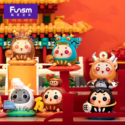 funism玩乐主义达么吉4代发财者联萌系列盲盒潮玩达摩手办生肖摆件 单盒