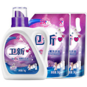 京东PLUS：Fresh HY 卫新 香薰洗衣液薰衣草6斤（1kg+袋装1kg*2）柔顺护衣 去污渍 持久留香