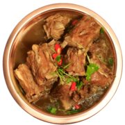汇柒鲜 羊蝎子1260g 熟食浓汁羊肉加热即食火锅食材配菜