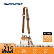 SKECHERS 斯凯奇 斜挎包单肩包男女同款L223U089 SKX AOP 卡其/032B 均码