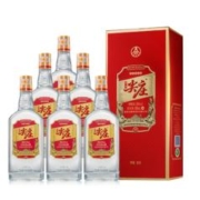 WULIANGYE 五粮液 绵柔尖庄红优 浓香型白酒 纯粮白酒 50度 500mL 6瓶