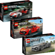 LEGO 乐高 积木76914法拉利76915帕加尼76916保时捷963赛车模型