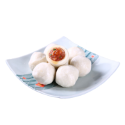 海欣灌汤福州鱼丸500g国产 鱼糜≥20%关东煮火锅食材 包心丸子