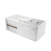 科勒（KOHLER）浴缸整体独立式浴缸希尔维亚克力成人浴缸 左角位99023（1700x800x650)