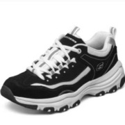 京东百亿补贴：Skechers 斯凯奇 经典女款 休闲运动鞋 熊猫配色