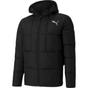 概率券：PUMA 彪马 羽绒服男秋冬男子休闲连帽轻便羽绒外套 GOOSE DOWN 585534 黑色-01 L(180/100A)