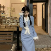 BTTKDL 甜心女高女套装 上衣+裙子两件套