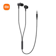 Xiaomi 小米 MI）有线耳机 黑 3.5mm 入耳式运动小巧轻量 通用耳麦 线控大动圈