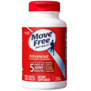 益节（Move Free）氨糖红瓶200粒 软骨素 美国进口维骨力 氨基葡萄糖 骨维力成人中老年人保护关节