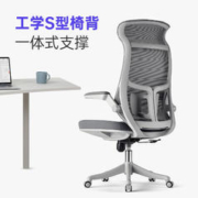 UE 永艺 大S人体工学椅 灰框灰色 旋转升降扶手