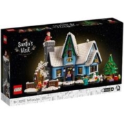 LEGO 乐高 10293圣诞老人驾到冬季村庄拼装积木玩具圣诞节新品礼物