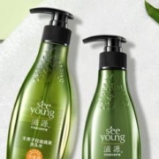 seeyoung 滋源 无硅油控油清爽洗发水露蓬松柔顺去屑止痒洗头膏735ml×1套