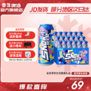 SNOWBEER 雪花 SNOW）啤酒 Snowbeer 500mL 18罐 整箱装